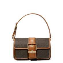 Michael Kors Borsa a spalla Colby Media Brown Acorn - 1