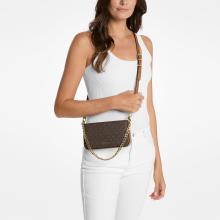 Michael Kors Pochette Bryant Brown Acorn - 4