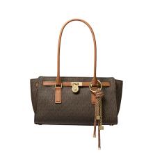 Michael Kors Borsa a spalla Hamilton Moderne Small Brown Acorn - 1