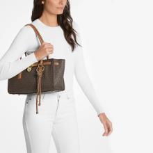 Michael Kors Borsa a spalla Hamilton Moderne Small Brown Acorn - 3