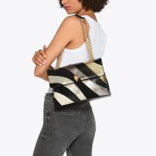 Kurt Geiger Borsa a spalla Kensington Bag Large Metal Comb - 6