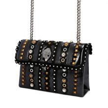 Kurt Geiger Borsa a tracolla Kensington Bag Medium Black Comb - 5