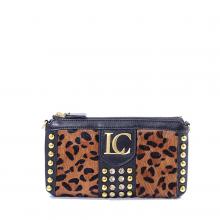 La Carrie Bag Borsa Portafoglio Borsa Portafoglio Candice Double in cavallino maculato - 1