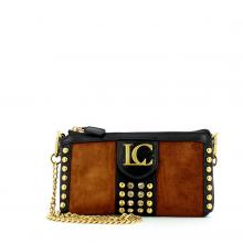 La Carrie Bag Borsa Portafoglio Candice Double in suede - 1