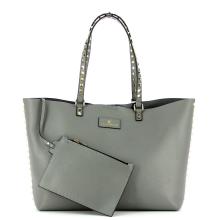 La Carrie Shopper Rose con borchie - 4