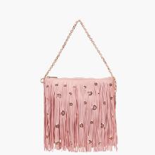 La Carrie Pochette Night Edition Fringes Pink - 1