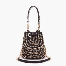 La Carrie Borsa a secchiello Mirror Black - 3