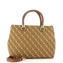 Liu Jo Borsa a mano Large logata con manici intrecciati - 4