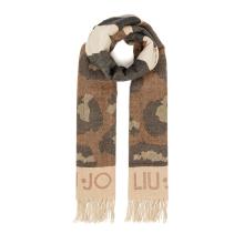 Liu Jo Stola animalier con logo Black - 2