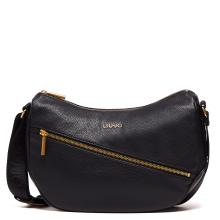 Liu Jo Borsa a mezzaluna Medium Ecosostenibile Nero - 1