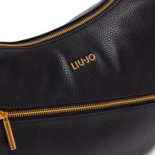 Liu Jo Borsa a mezzaluna Medium Ecosostenibile Nero - 4