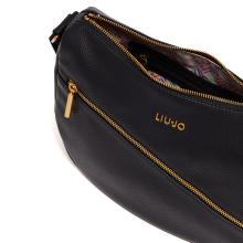 Liu Jo Borsa a mezzaluna Medium Ecosostenibile Nero - 5
