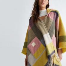 Liu Jo Poncho Check Multicolor - 3