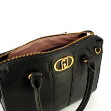Liu Jo Borsa a mano Ecosostenibile con logo Nero - 5