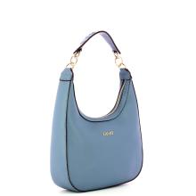 Liu Jo Hobo Bag con logo Blue Denim - 2