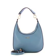 Liu Jo Hobo Bag con logo Blue Denim - 4
