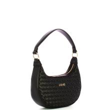 Liu Jo Mini Hobo Bag intrecciata Nero - 2