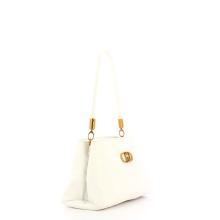 Liu Jo Borsa a mano S Double Off White - 2