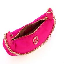 Liu Jo Borsa a spalla Ecosostenibile in Nylon Dark Fuxia - 5