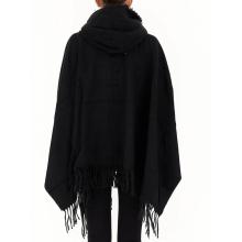 Liu Jo Cloack Poncho Black - 3