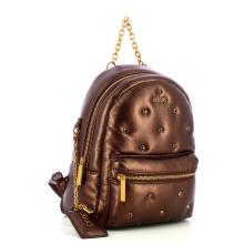 Liu Jo Zainetto Glossy con strass Brown Stone Met. - 2