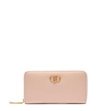 Liu Jo Portafoglio grande Zip Around con Logo Cipria - 1