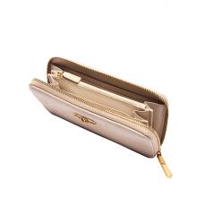 Liu Jo Portafoglio grande Zip Around con Logo Dark Sand - 4