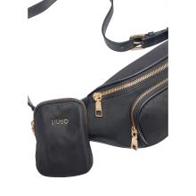 Liu Jo Marsupio in Nylon con Logo Black - 5
