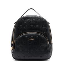 Liu Jo Zaino Medio logo embossed Black - 1