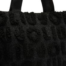 Liu Jo Shopping bag grande misto lana Black - 5