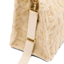 Liu Jo Shopping bag grande misto lana Oat Milk - 6