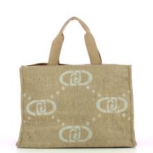 Liu Jo Shopping bag grande in feltro Oat Milk - 3