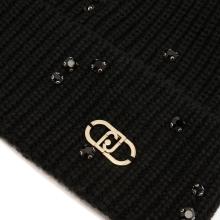 Liu Jo Berretto con strass e perle Black - 3