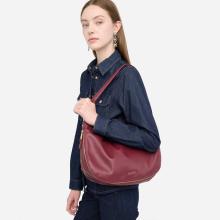 Liu Jo Hobo Bag Grande Espandibile Red Wine - 5