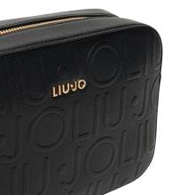 Liu Jo Camera Bag logo embossed Black - 3