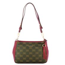 Liu Jo Borsa a spalla Media Monogram Red Wine - 1
