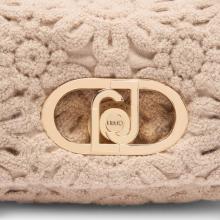 Liu Jo Sottospalla LaPuffy Piccola con ricamo Marmo - 5