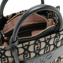Liu Jo Borsa a mano Piccola jacquard Black - 5