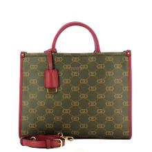 Liu Jo Borsa a mano Media Monogram Red Wine - 4