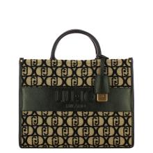 Liu Jo Borsa a mano Media jacquard Black - 1