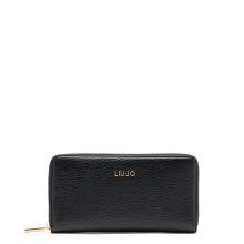Liu Jo Portafoglio Zip Around Grande Black - 1