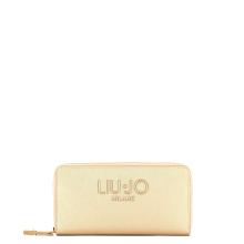 Liu Jo Portafoglio Zip Around grande Light Gold - 1