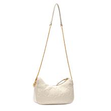 Liu Jo Tracollina hobo piccola con logo Cream - 2
