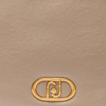 Liu Jo Tote bag LaPuffy grande con catena Dark Sand - 3