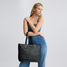 Liu Jo Tote bag media con logo Black - 2