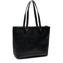 Liu Jo Tote bag media con logo Black - 3