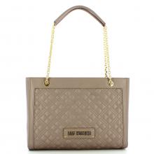 Love Moschino Shopper New Shiny Grigio - 1