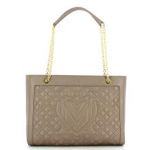 Love Moschino Shopper New Shiny Grigio - 3