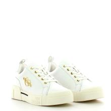 Love Moschino Sneakers Gold Metal Logo - 2