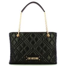 Love Moschino Borsa a spalla Geometric Quilted Nero - 1